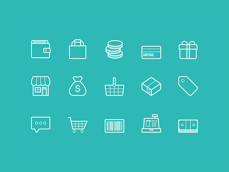 电商图标 .sketch素材下载