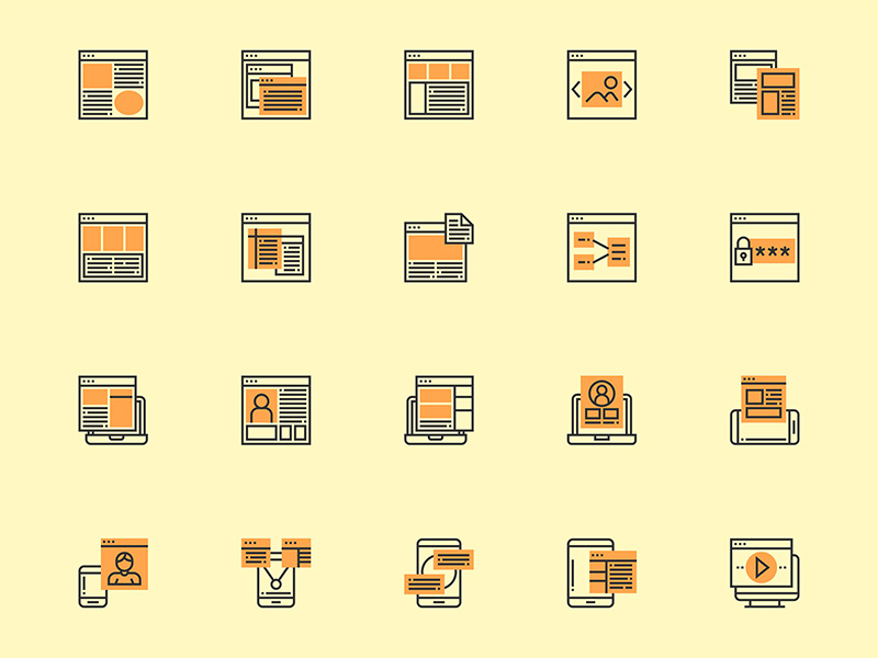 30个用户界面图标 .sketch素材下载