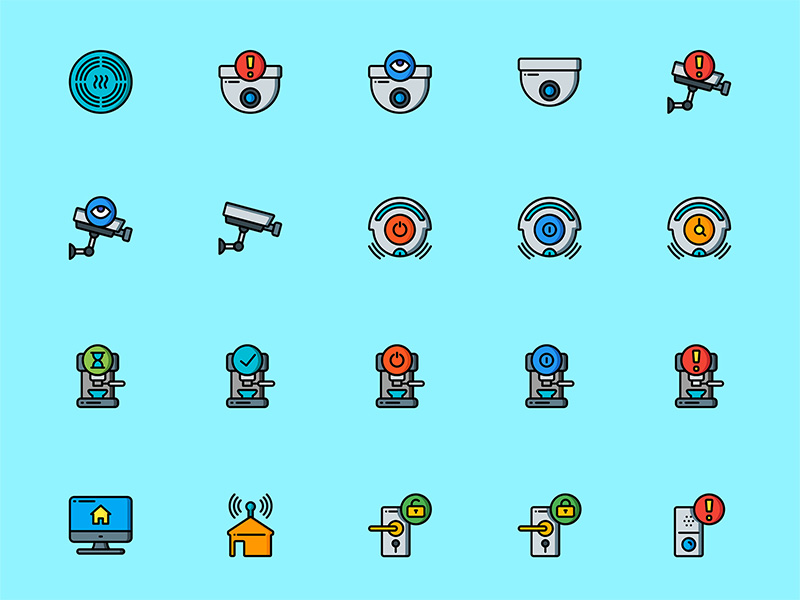 100个家居元素图标 .sketch素材下载