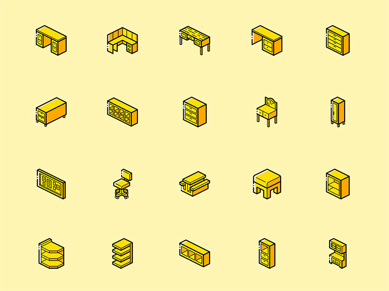 60个家居图标 .sketch素材下载