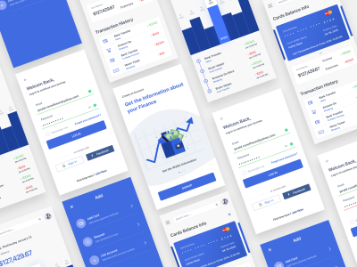 金融app ui .sketch素材下载