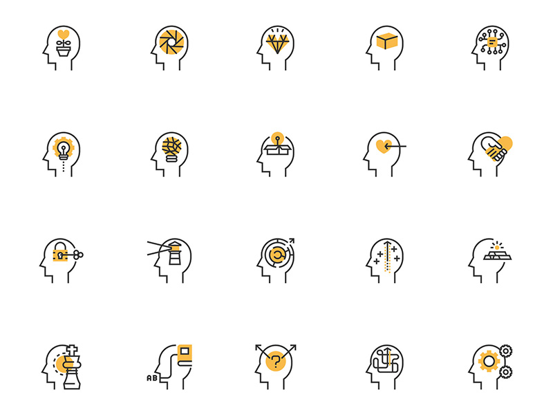30 个思维流程元素图标 .sketch素材下载