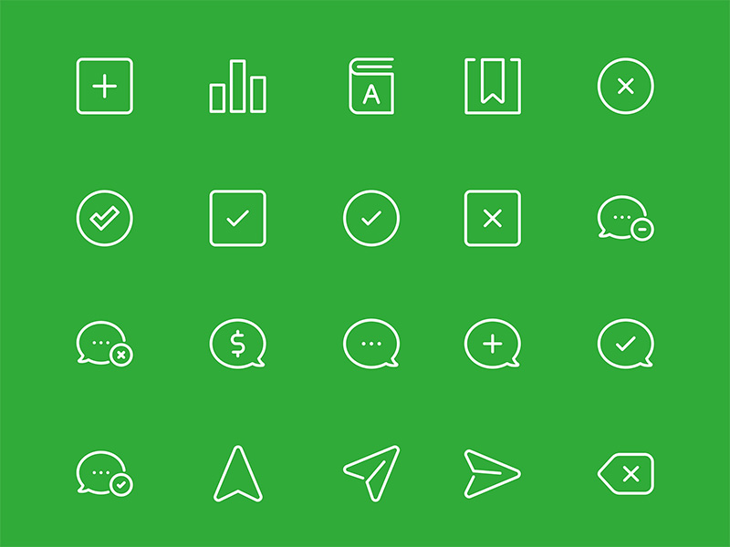 173个基础界面图标 .sketch素材下载