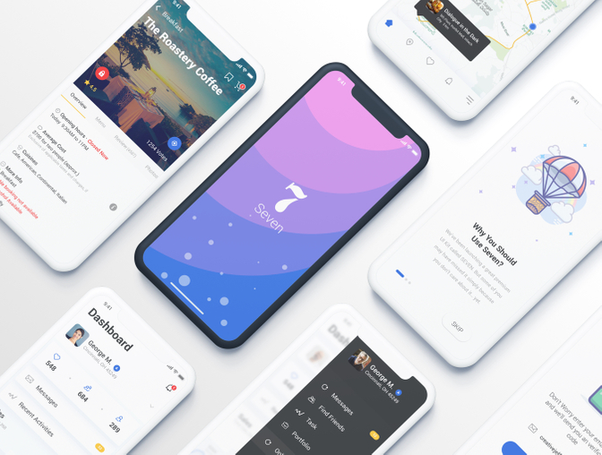酒店app ui 模板(40个app页面) .sketch .xd .psd素材下载