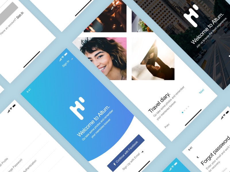 一套完整的app ui kit .sketch素材下载