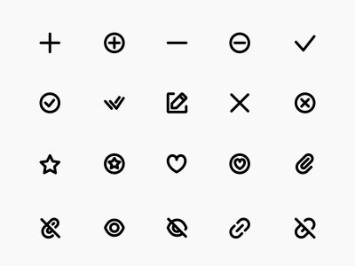 96个基础应用图标 .sketch素材下载