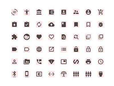 Material Design 图标集 .sketch素材下载