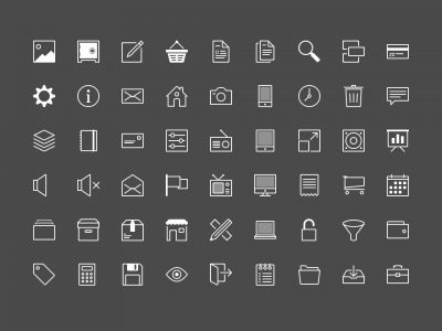 quicons 图标集 .sketch素材下载