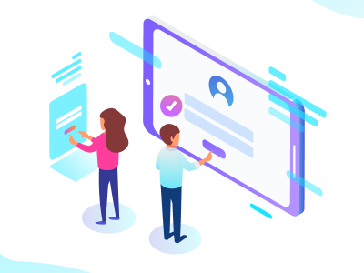 注册主题插画 .ai素材下载