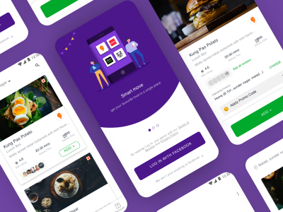 外卖点餐app ui .sketch素材下载