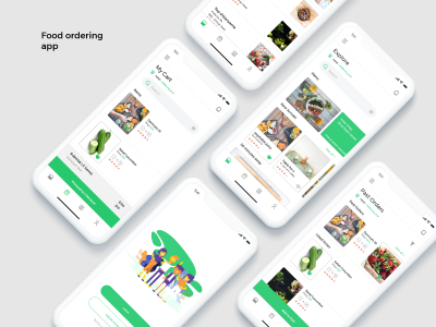 外卖点餐app ui .xd素材下载