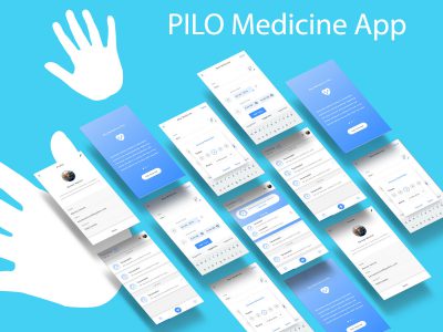 Medicine App 医疗app ui .xd素材下载