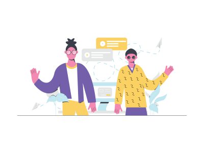 4幅mail邮件主题插画 .ai .eps素材下载
