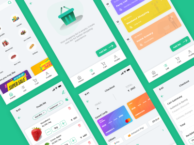 超市外卖app ui .xd素材下载