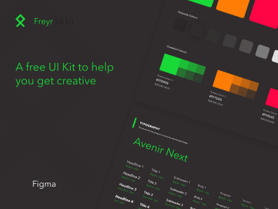 Freyr ui kit 工具包 .fig素材下载