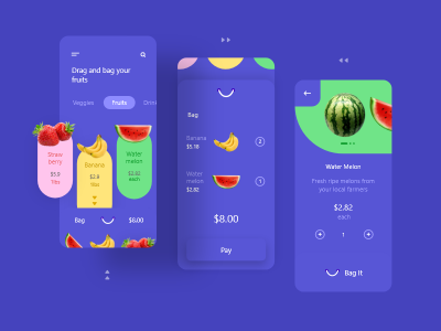 水果外卖app ui .sketch素材下载