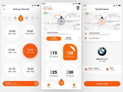 燃料外卖app ui .xd素材下载