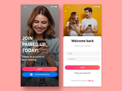 app login ui .fig素材下载
