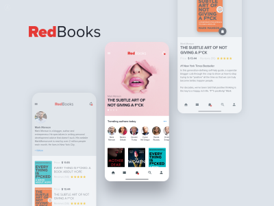 redbooks 书籍电商app ui .fig素材下载