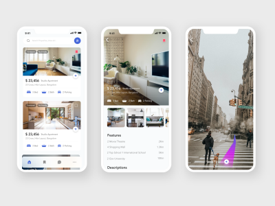 租房、卖方app ui .xd素材下载