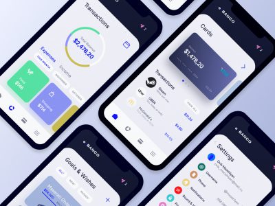金融、银行app ui e banco .fig素材下载