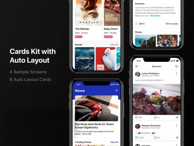 社交app ui .sketch素材下载