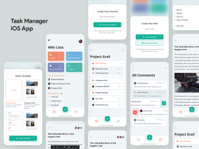 任务管理app ui .sketch素材下载