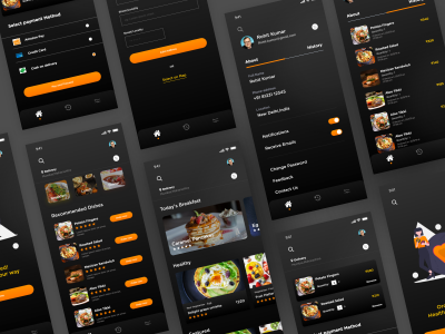 点餐app ui .xd素材下载