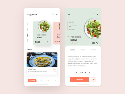 外卖app ui .xd素材下载