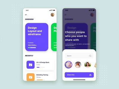 文件管理app ui .sketch素材下载