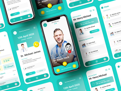 医生患者远程问诊协作app ui .sketch素材下载