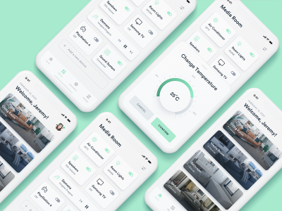 智能家居app ui .sketch素材下载