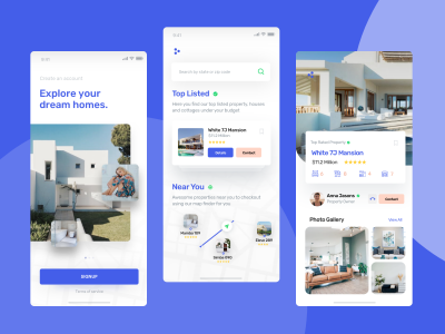 房产app ui .sketch素材下载
