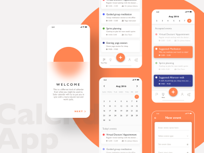日程、任务管理、日历app ui .sketch素材下载