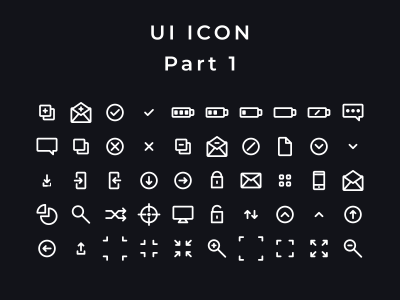 ui图标 .svg .ai .eps素材下载