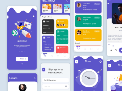 健身日程app ui .sketch素材下载