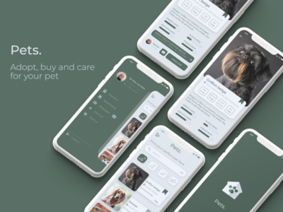 宠物app ui .fig素材下载