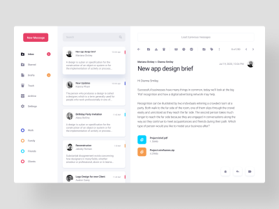 Email邮件app ui .fig素材下载