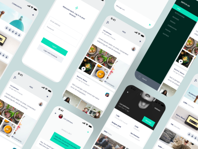 社交app ui .fig素材下载