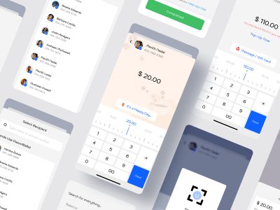 支付app 转账ui .sketch素材下载
