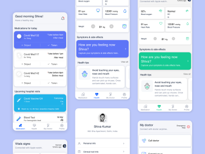 医疗app ui .sketch素材下载