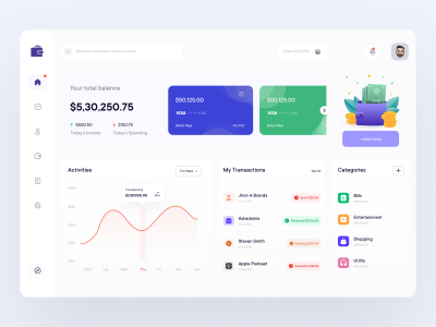 财务预算服务web ui .fig素材下载