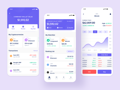 数字钱包app ui .fig素材下载