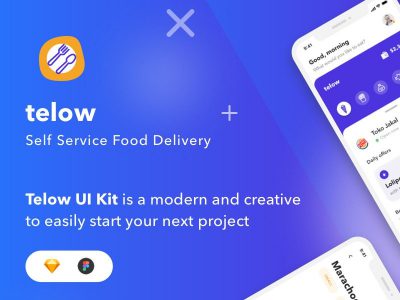 餐厅饭店餐饮APP ui .fig .sketch素材下载