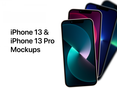 iPhone 13 · 13 Pro  矢量样机 mockup .fig素材下载