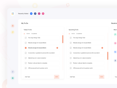 Chrome Tab App 任务管理APP ui .fig素材下载