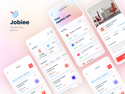 人才招聘app ui .fig素材下载