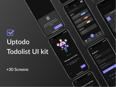 任务管理todolist app ui .fig素材下载