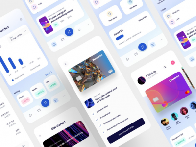 Bankin 成套银行金融app ui 素材 .fig素材下载