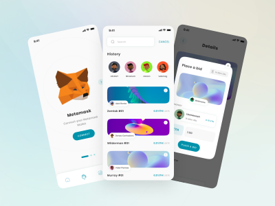 Noce NFT app ui .fig素材下载